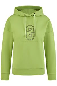 PIKEUR bluza z kapturem HOODY leaf green SS 2026