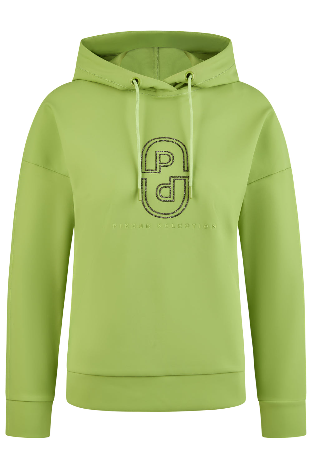 PIKEUR bluza z kapturem HOODY leaf green SS 2026