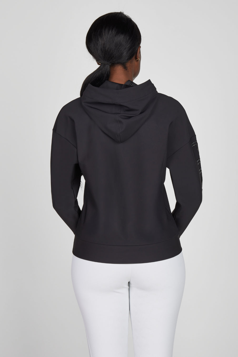 PIKEUR bluza z kapturem HOODY black SS 2026