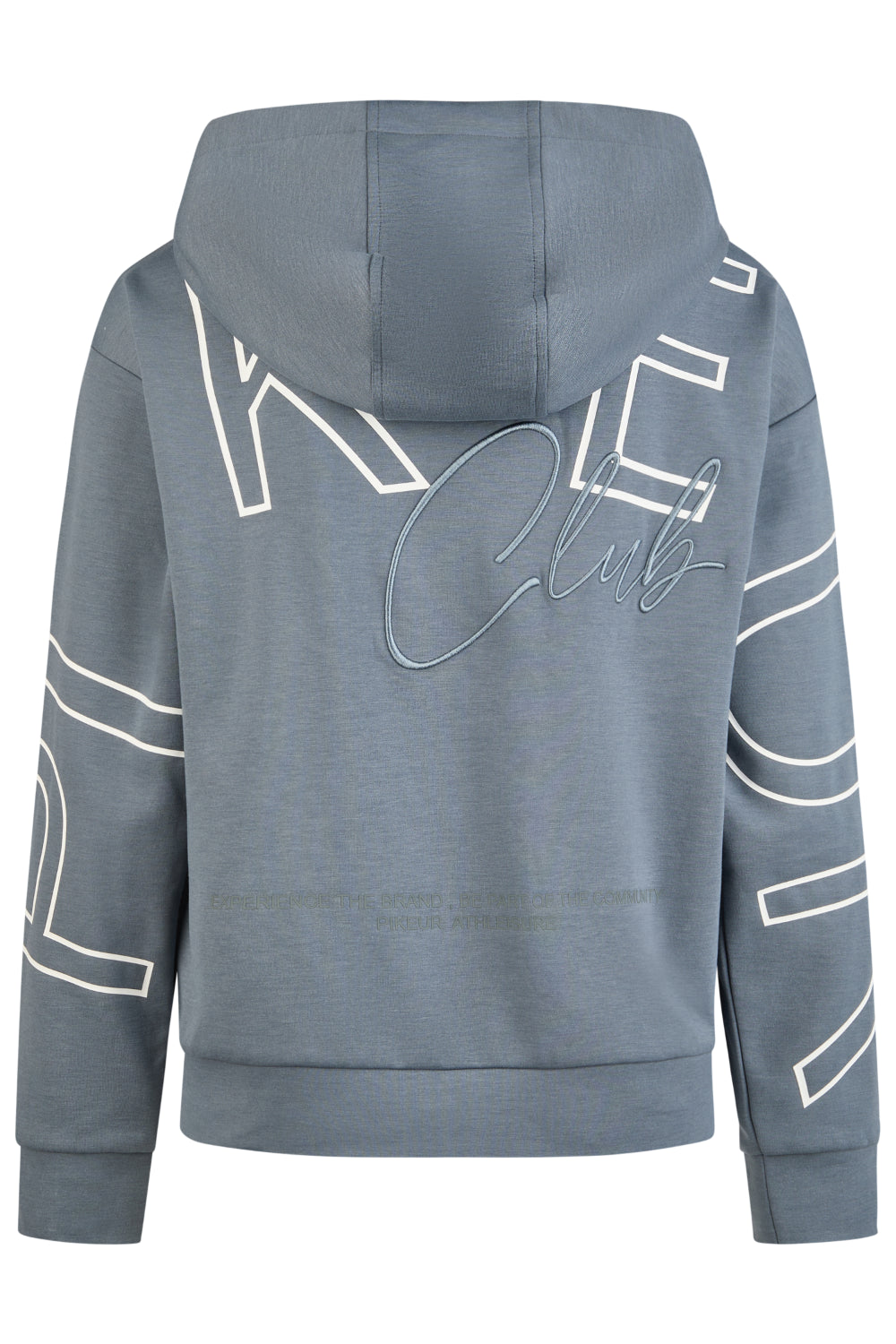 PIKEUR bluza z kapturem HOODY JACKET ash blue SS 2026