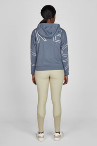 PIKEUR bluza z kapturem HOODY JACKET ash blue SS 2026