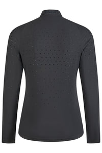 PIKEUR koszulka techniczna FUNCTION ZIP SHIRT black SS 2026