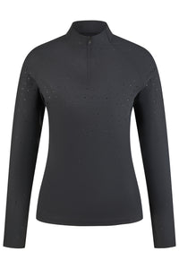 PIKEUR koszulka techniczna FUNCTION ZIP SHIRT black SS 2026