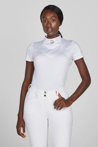 PIKEUR koszula konkursowa damska 1326 SELECTION white SS 2026