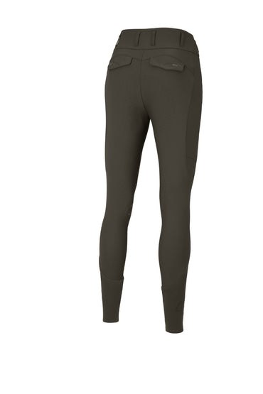 Pikeur Bryczesy damskie ELIN SD 4805 z wysokim stanem A/W 2025 Deep Khaki