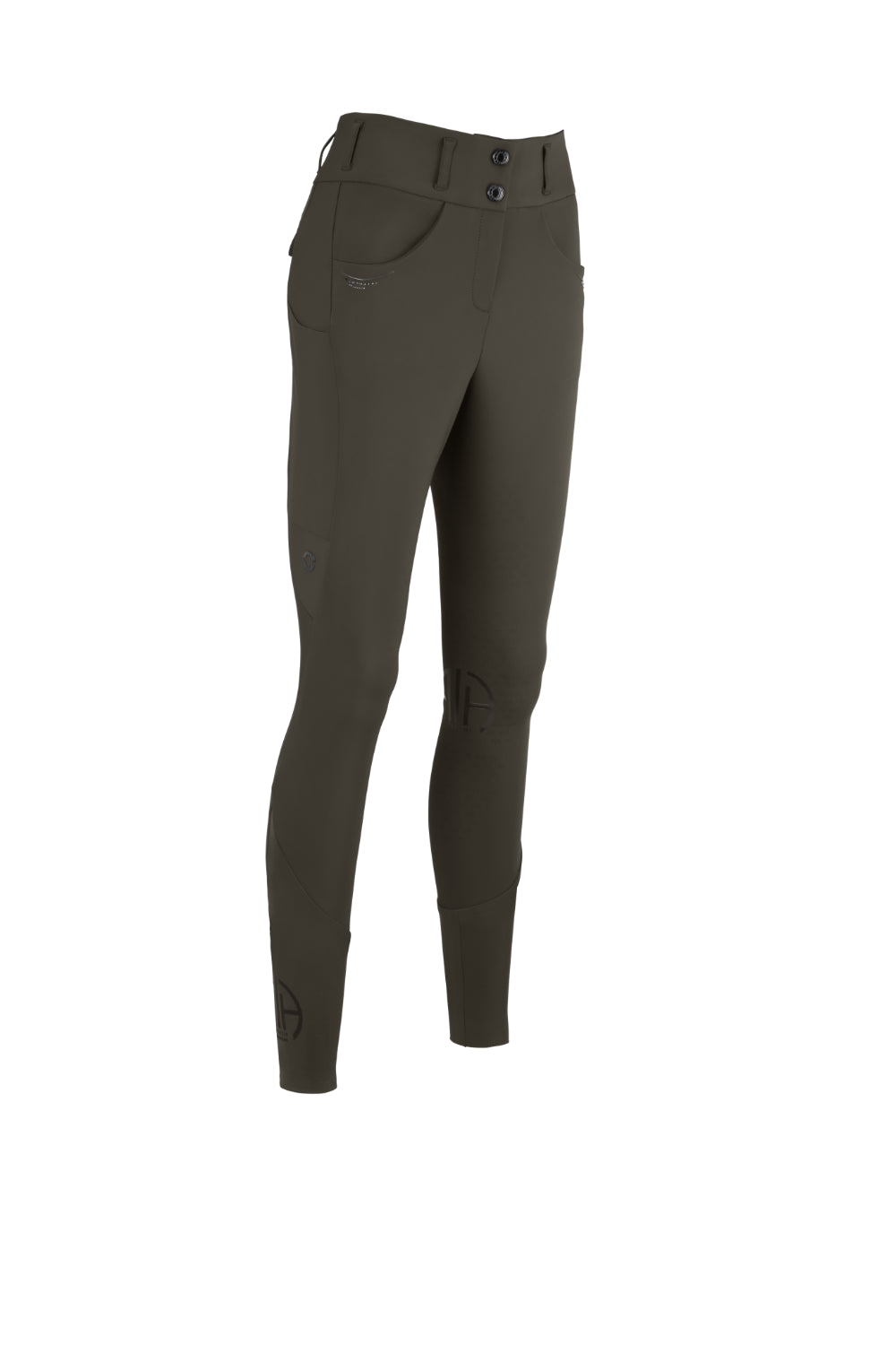Pikeur Bryczesy damskie ELIN SD 4805 z wysokim stanem A/W 2025 Deep Khaki