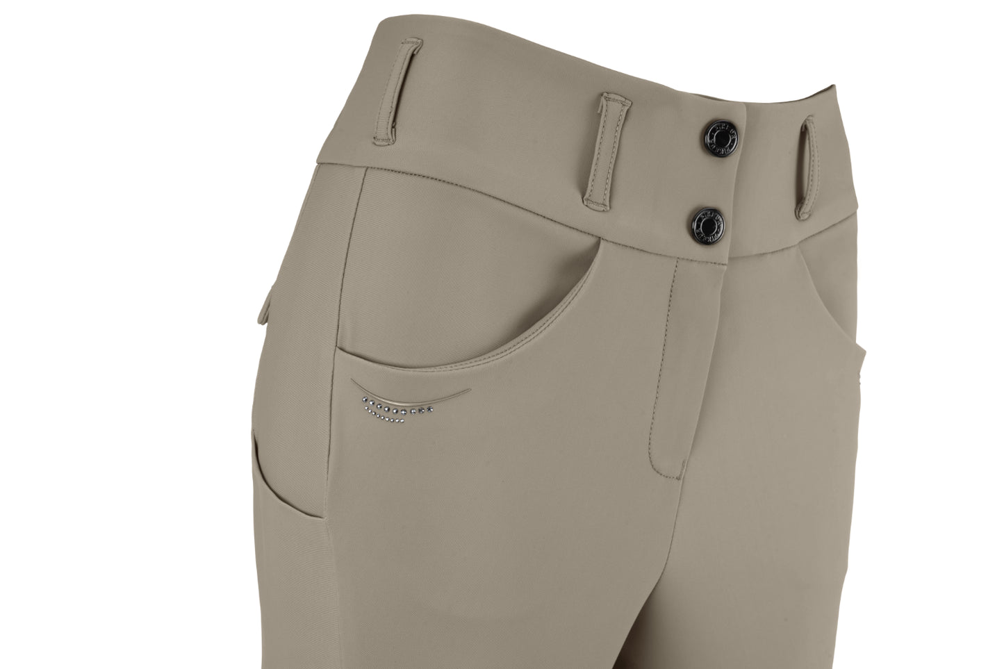 Pikeur Bryczesy damskie ELIN SD 4805 z wysokim stanem A/W 2025 Sandstorm