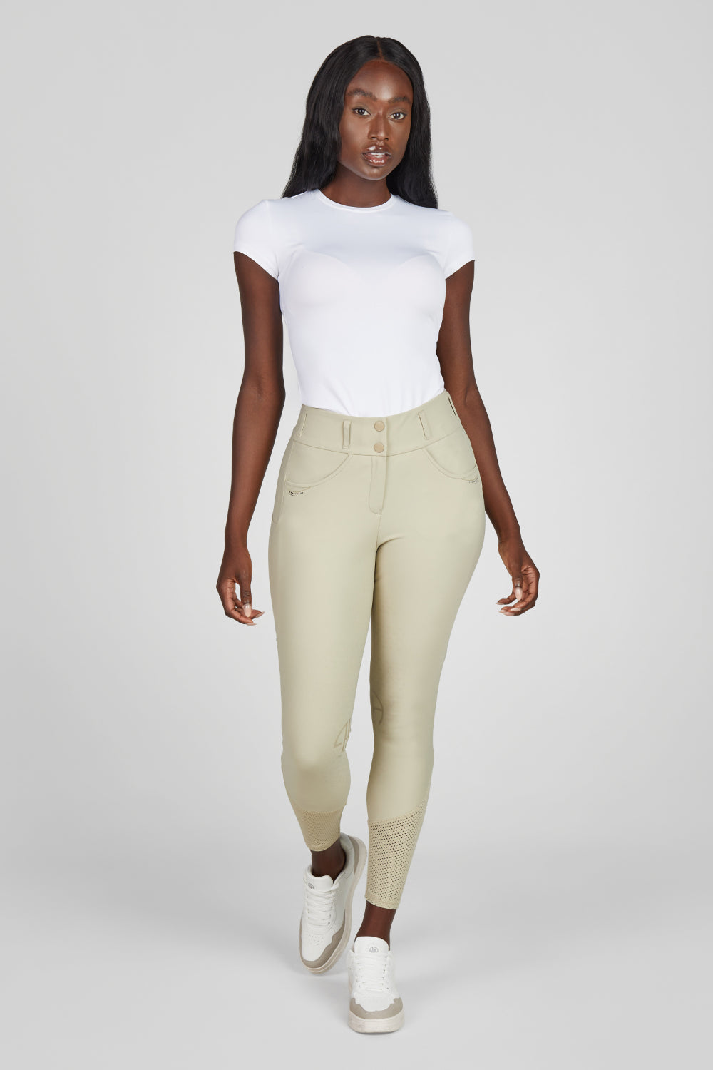 Pikeur Bryczesy damskie ELIN SD SUMMER 4835 SS 2026 Toffee Beige