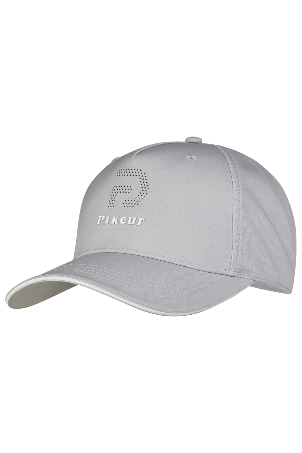 PIKEUR czapka z daszkiem CAP LASERCUT+MESH Pearl Gray SS 2026