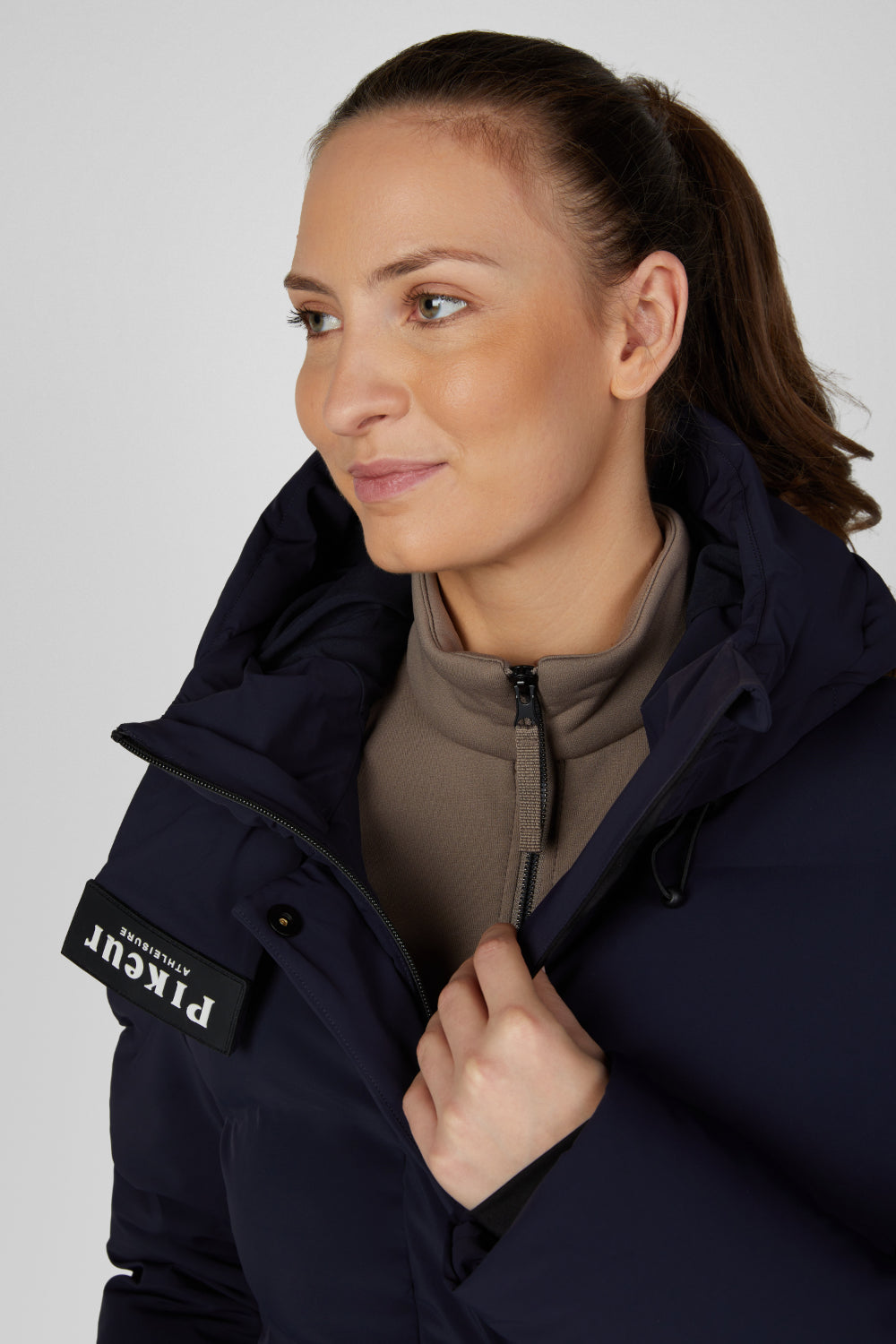 Pikeur Flexquilt Raincoat A/W 26 Płaszcz pikowany damski nightblue