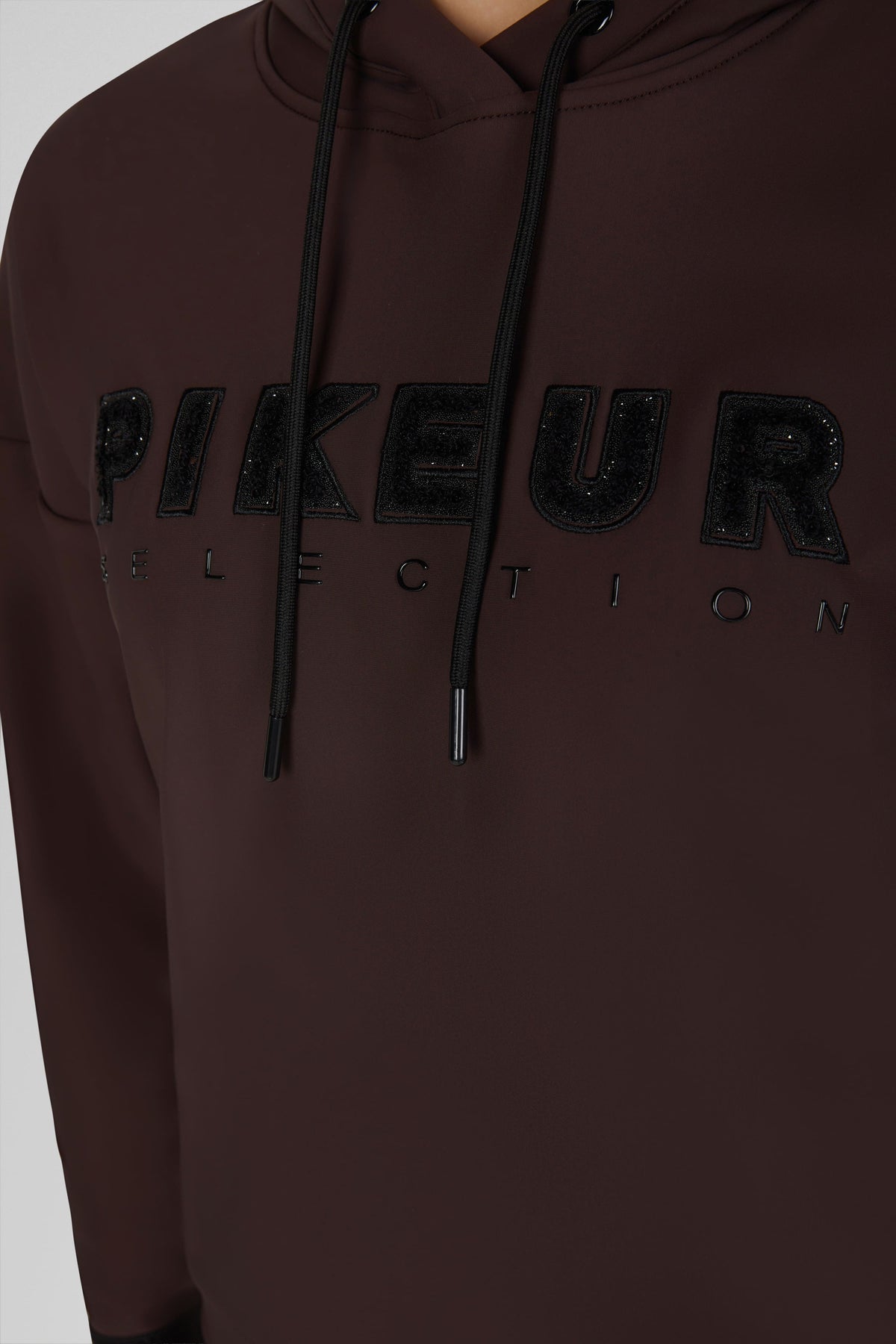 Pikeur A/W 26 Bluza ocieplana pluszem damska chocolate brown