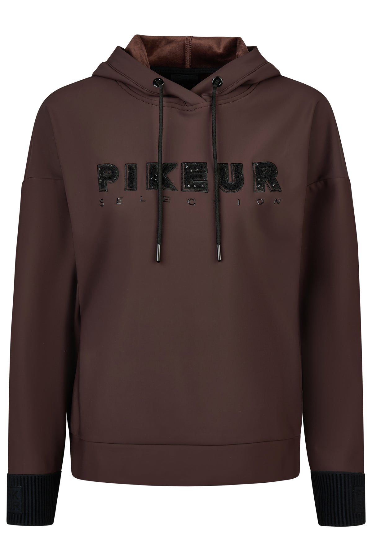 Pikeur A/W 26 Bluza ocieplana pluszem damska chocolate brown