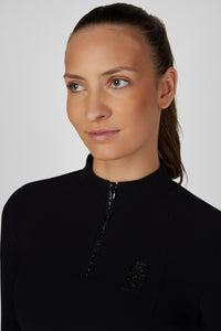 Pikeur Zip Rip Shirt A/W 26 Bluzka Zip Rip damska black