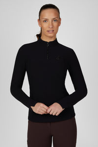 Pikeur Zip Rip Shirt A/W 26 Bluzka Zip Rip damska black
