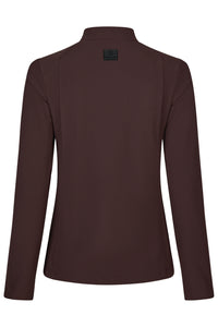 Pikeur A/W 26 Bluzka ZIP RIP SHIRT damska chocolate brown