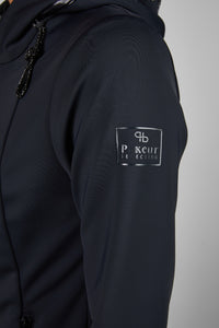 Pikeur Bluza z kapturem Fleece Jacket 8045 Selection A/W 2025 Nightblue - Cavalo