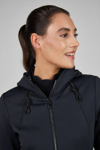 Pikeur Bluza z kapturem Fleece Jacket 8045 Selection A/W 2025 Nightblue - Cavalo
