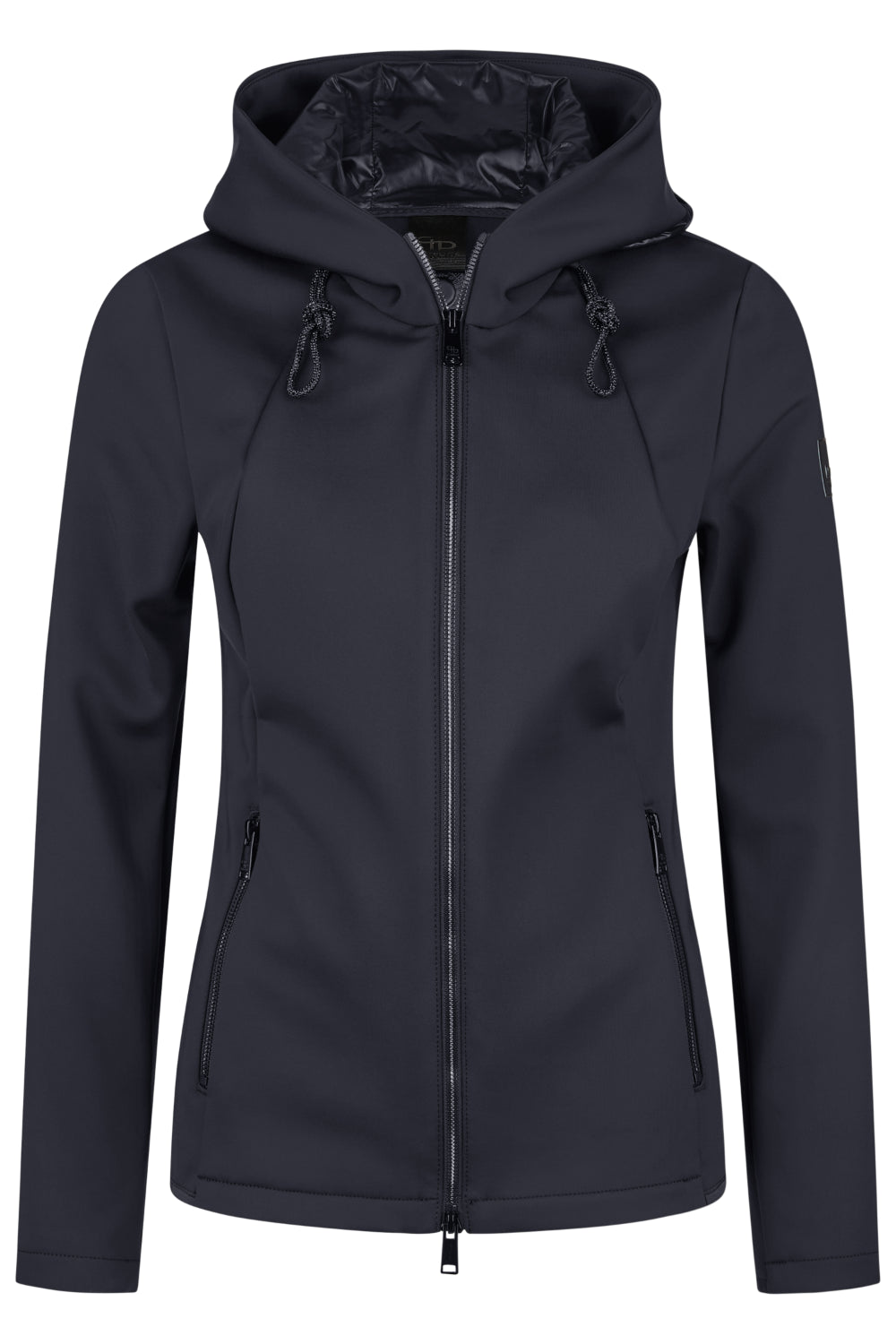Pikeur Bluza z kapturem Fleece Jacket 8045 Selection A/W 2025 Nightblue - Cavalo