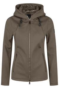 Pikeur Bluza z kapturem Fleece Jacket 8045 Selection A/W 2025 Black - Cavalo