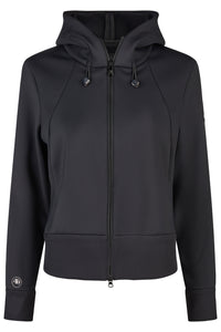 Pikeur Bluza z kapturem Fleece Jacket Athleisure 8046 A/W 2025 Graphite Blue