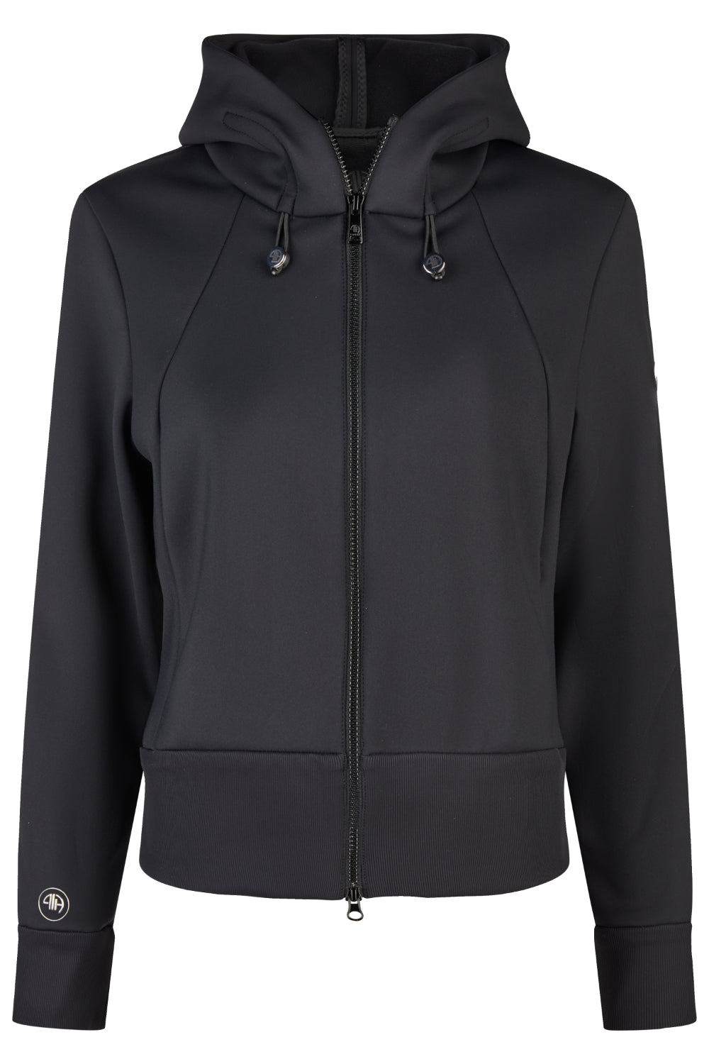 Pikeur Bluza z kapturem Fleece Jacket Athleisure 8046 A/W 2025 Black