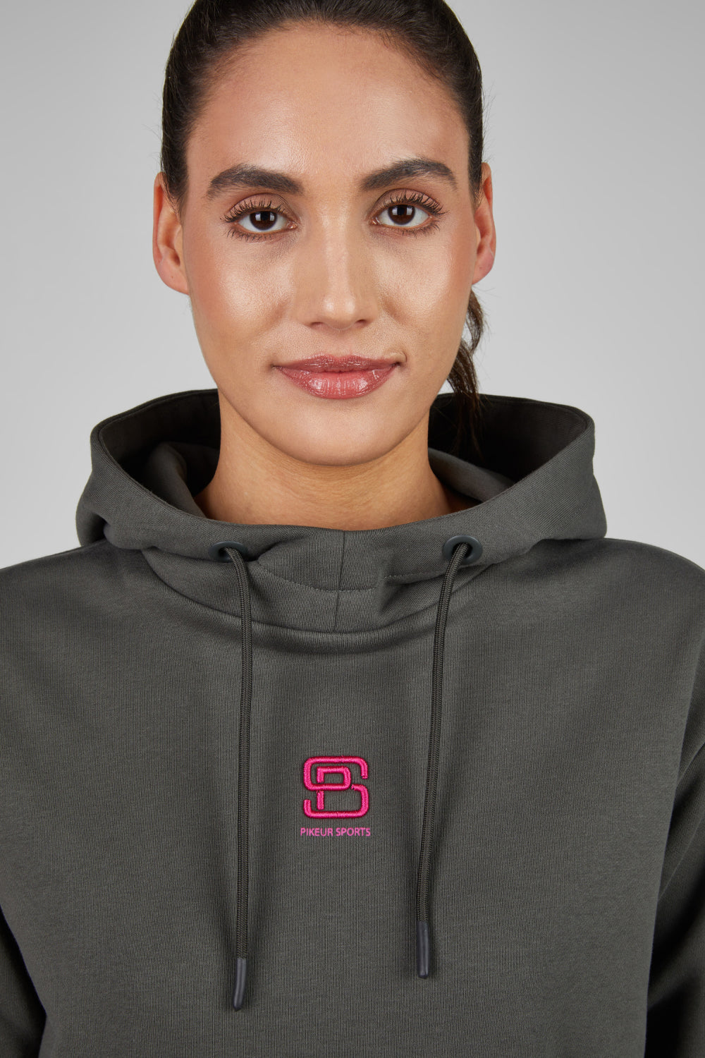 Pikeur Bluza z kapturem Fleece Jacket Athleisure 8275 A/W 2025 Nightblue