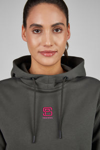 Pikeur Bluza z kapturem Fleece Jacket Athleisure 8275 A/W 2025 Nightblue