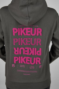Pikeur Bluza z kapturem Fleece Jacket Athleisure 8275 A/W 2025 Nightblue