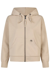 Pikeur Bluza z kapturem HOODY Jacket Athleisure 8282 A/W 2025 Almond