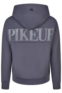 Pikeur Bluza z kapturem HOODY Jacket Athleisure 8282 A/W 2025 Graphite Blue