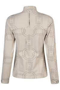 Pikeur koszulka funkcyjna ZIP SHIRT 8284 Selection A/W 2025 Slate Brown - Cavalo