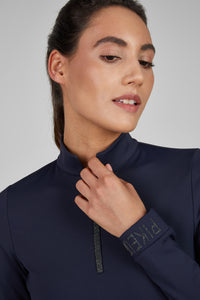 Pikeur koszulka funkcyjna ZIP SHIRT 8284 Selection A/W 2025 Black - Cavalo