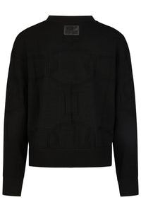 Pikeur Bluza  Knitted Pullover 8286 Selection A/W 2025 Black - Cavalo