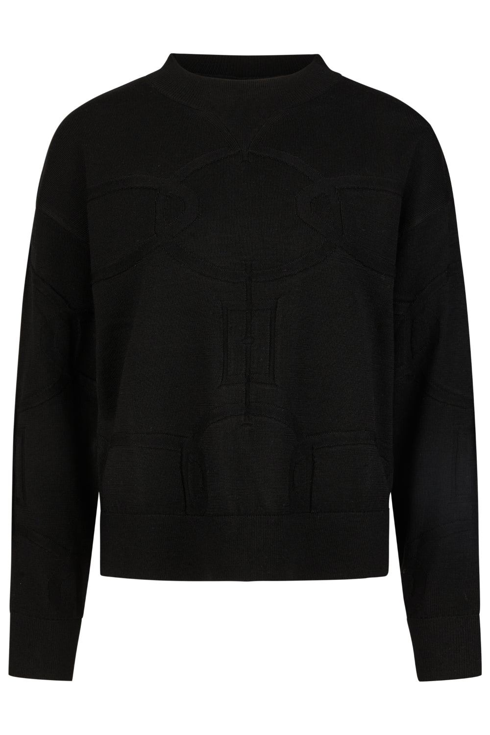 Pikeur Bluza  Knitted Pullover 8286 Selection A/W 2025 Black - Cavalo