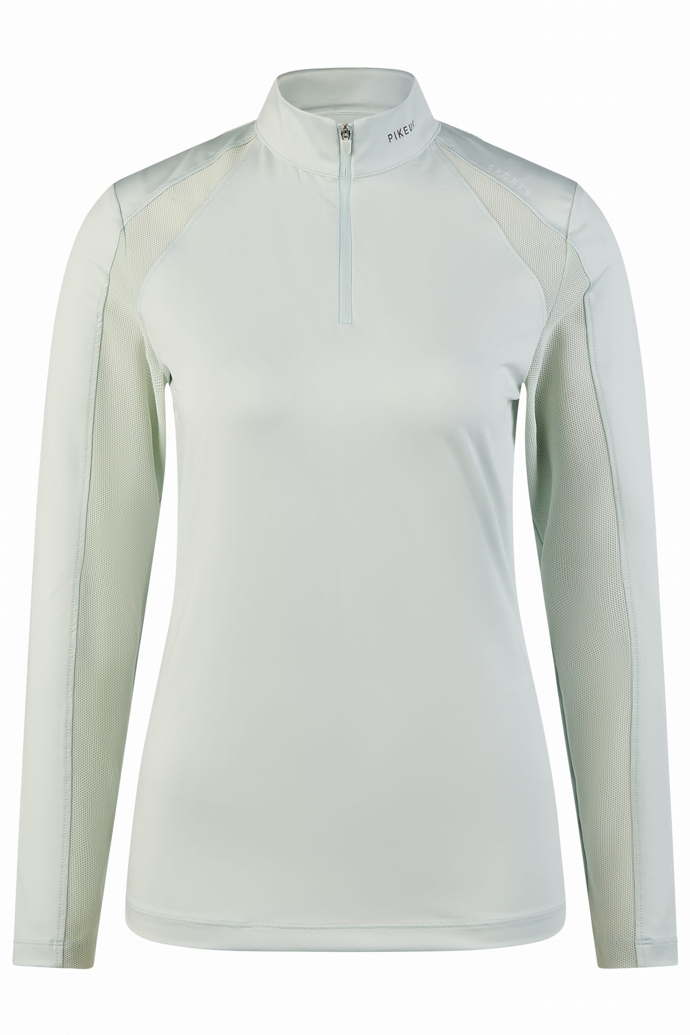 Koszulka funkcyjna damska Pikeur Mesh Longsleeve 7232 Iceblue Sports S/S25 - Cavalo