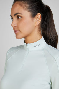 Koszulka funkcyjna damska Pikeur Mesh Longsleeve 7232 Iceblue Sports S/S25 - Cavalo