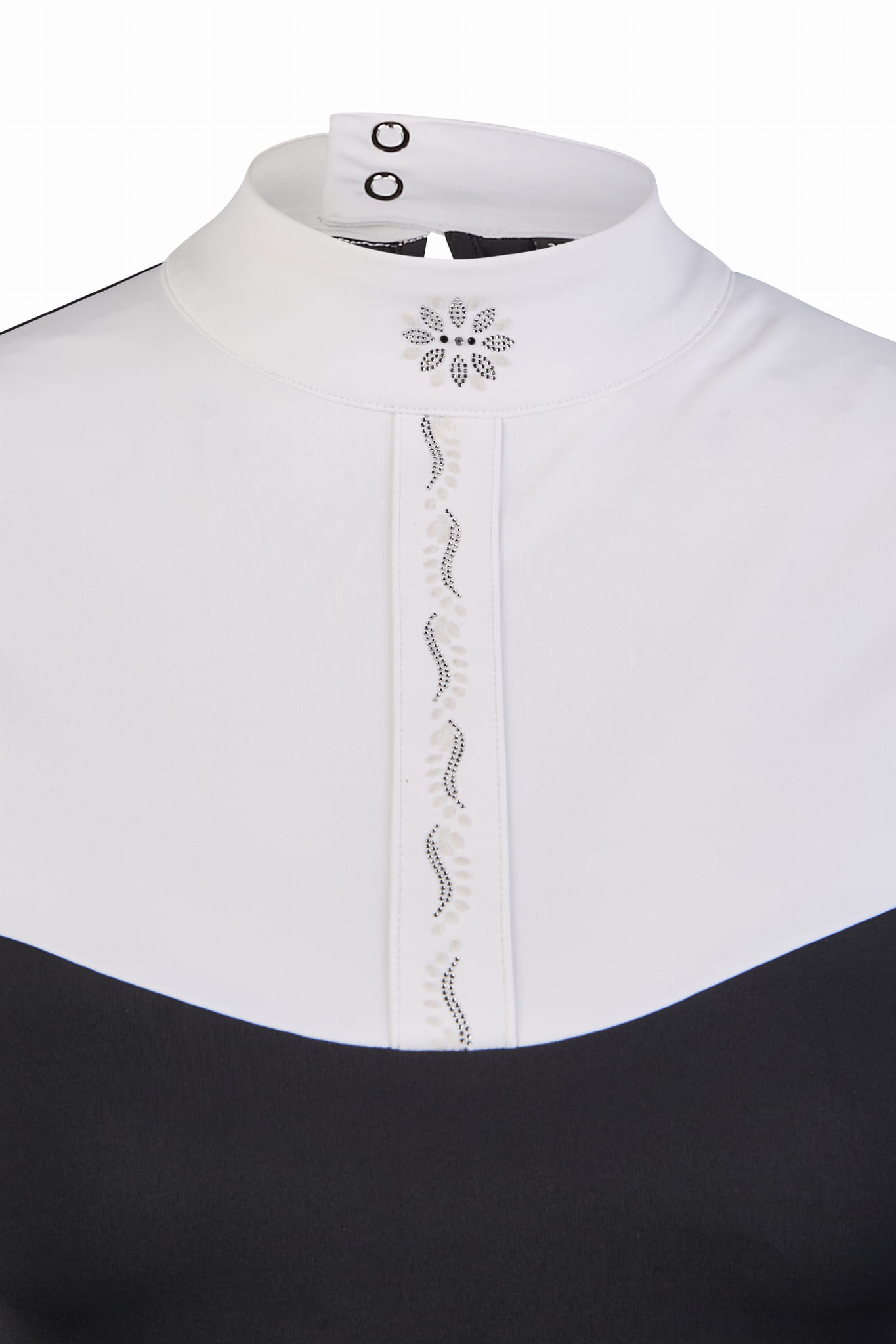 Koszulka konkursowa z długim rękawem damska Pikeur 7314 Black  S/S 2025 - Cavalo