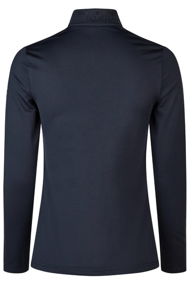Koszulka Pikeur Zip Shirt Navy - Cavalo