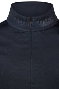 Koszulka Pikeur Zip Shirt Navy - Cavalo