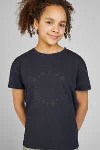 Koszulka treningowa damska Pikeur Oversized Shirt 7216 Athleisure Black S/S 2025 - Cavalo