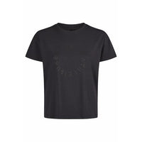 Koszulka treningowa damska Pikeur Oversized Shirt 7216 Athleisure Black S/S 2025 - Cavalo