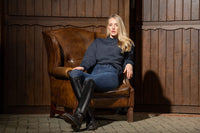Pikeur Bluza jeździecka Sweater Selection 6285 Navy AW24 - Cavalo