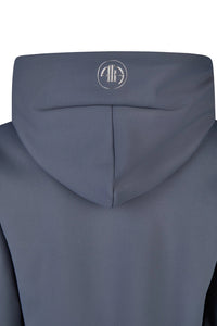 Pikeur Bluza z kapturem Fleece Jacket Athleisure 8046 A/W 2025 Graphite Blue - Cavalo