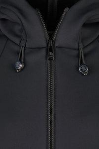 Pikeur Bluza z kapturem Fleece Jacket Athleisure 8046 A/W 2025 Graphite Blue - Cavalo