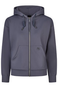Pikeur Bluza z kapturem HOODY Jacket Athleisure 8282 A/W 2025 Graphite Blue - Cavalo