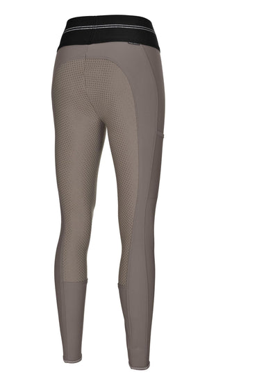 Pikeur GIA Legginsy  Grip  ATHL Full Patches Taupe - Cavalo