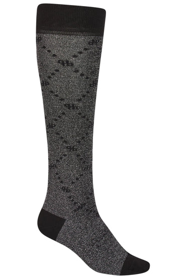 Pikeur KNEE SOCK LUREX 8713 Selection podkolanówki jeździeckie Pale Grey A/W 2025 - Cavalo