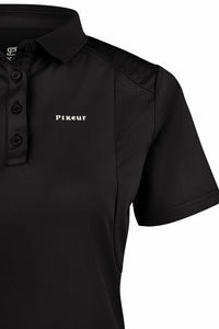 Pikeur Koszulka Polo 7236 Black Sports  S/S 2025 - Cavalo