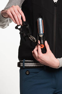 Kamizelka ochronna z poduszką powietrzną Freejump AIRBAG Black SLIM Fit