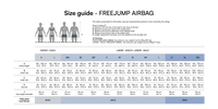 Kamizelka ochronna dzieciąca z poduszką powietrzną Freejump AIRBAG Child Black